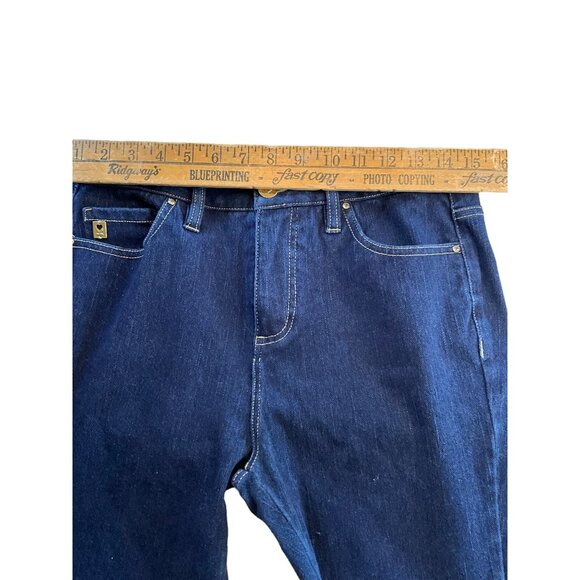 Belle by Kim Gravel‎ Flexibelle Petite Bootcut Denim Jeans 6P - Picture 12 of 12